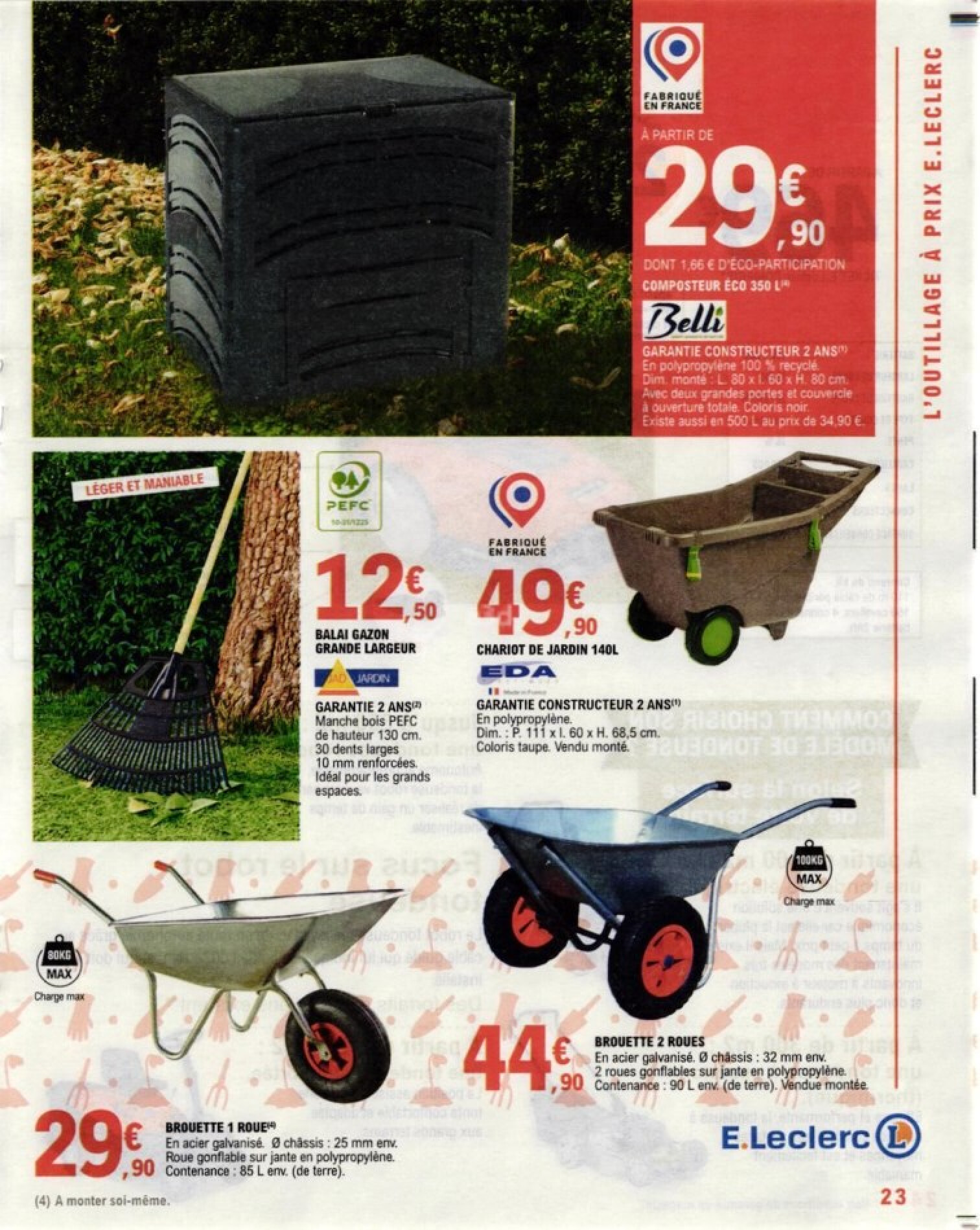 E LECLERC Special Jardin Preparez Votre Jardin A Prix E Leclerc