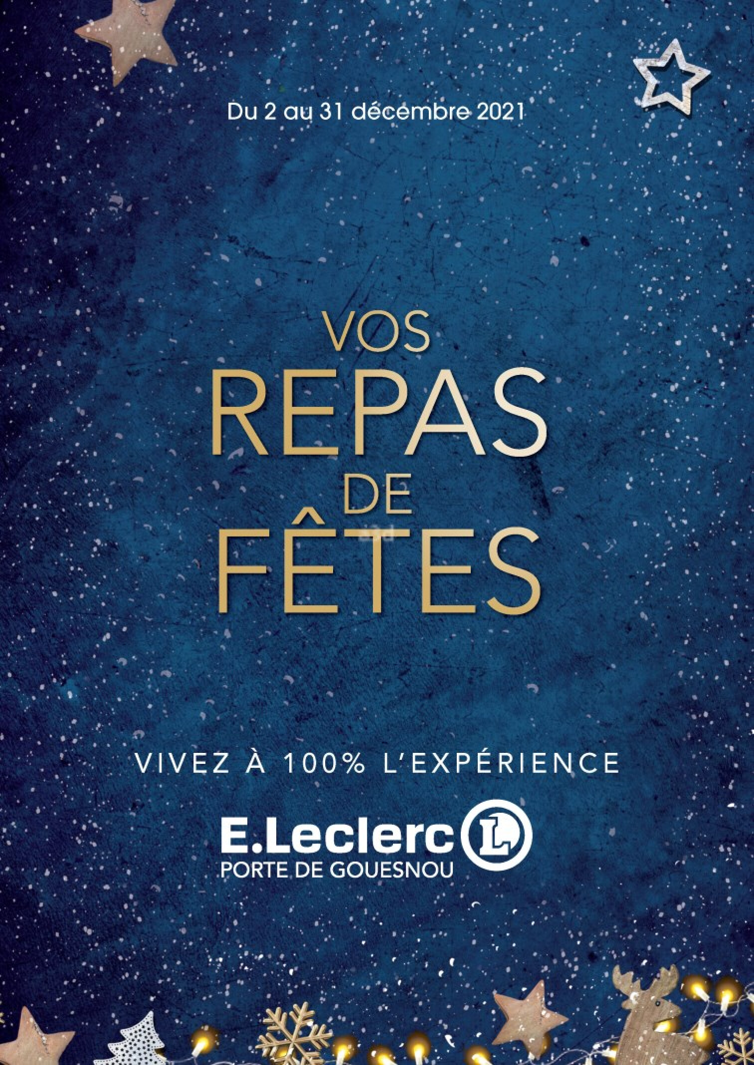 E. LECLERC - Vos Repas De Fetes