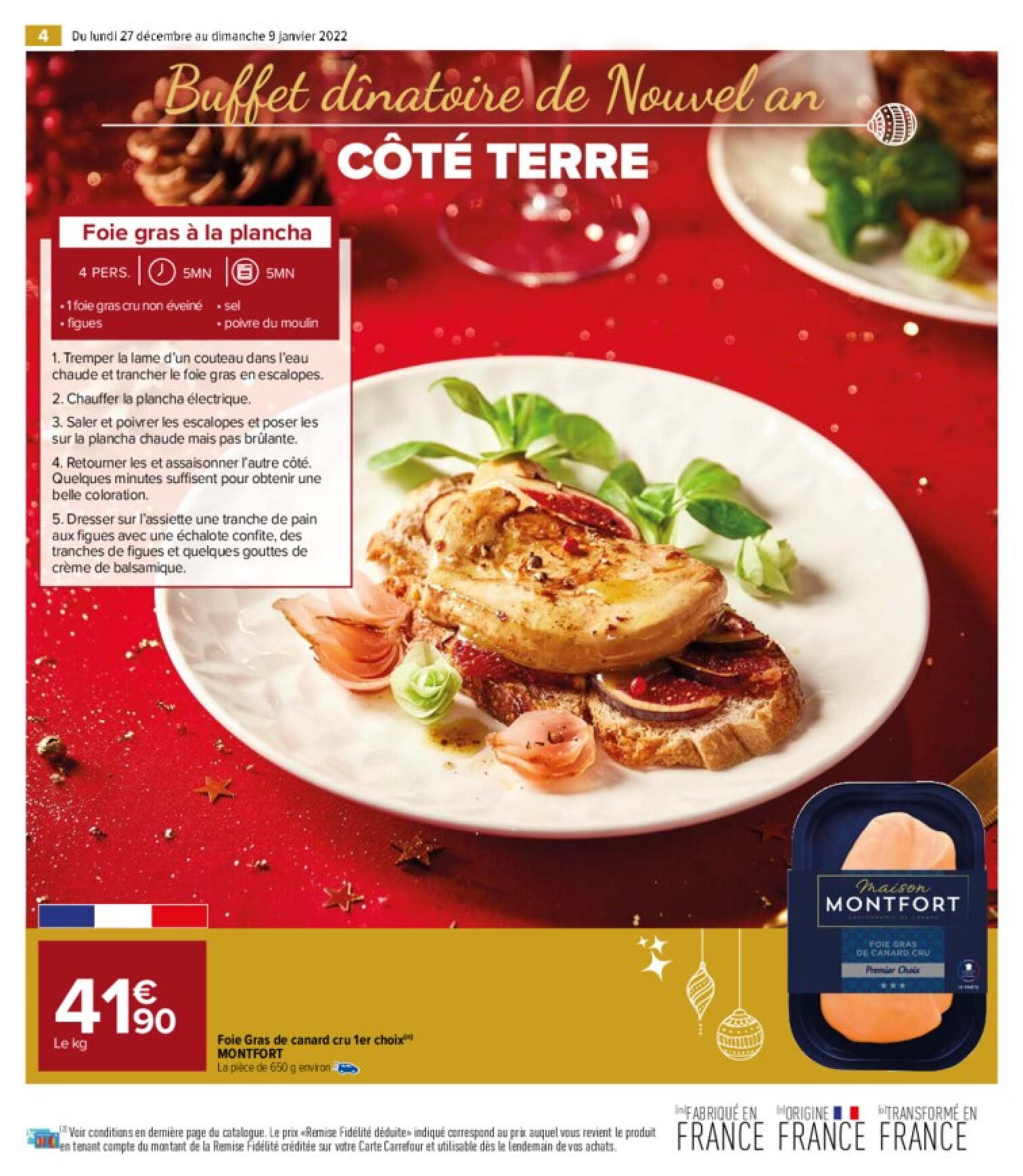 CARREFOUR MARKET - Des fetes extra a prix ordinaire