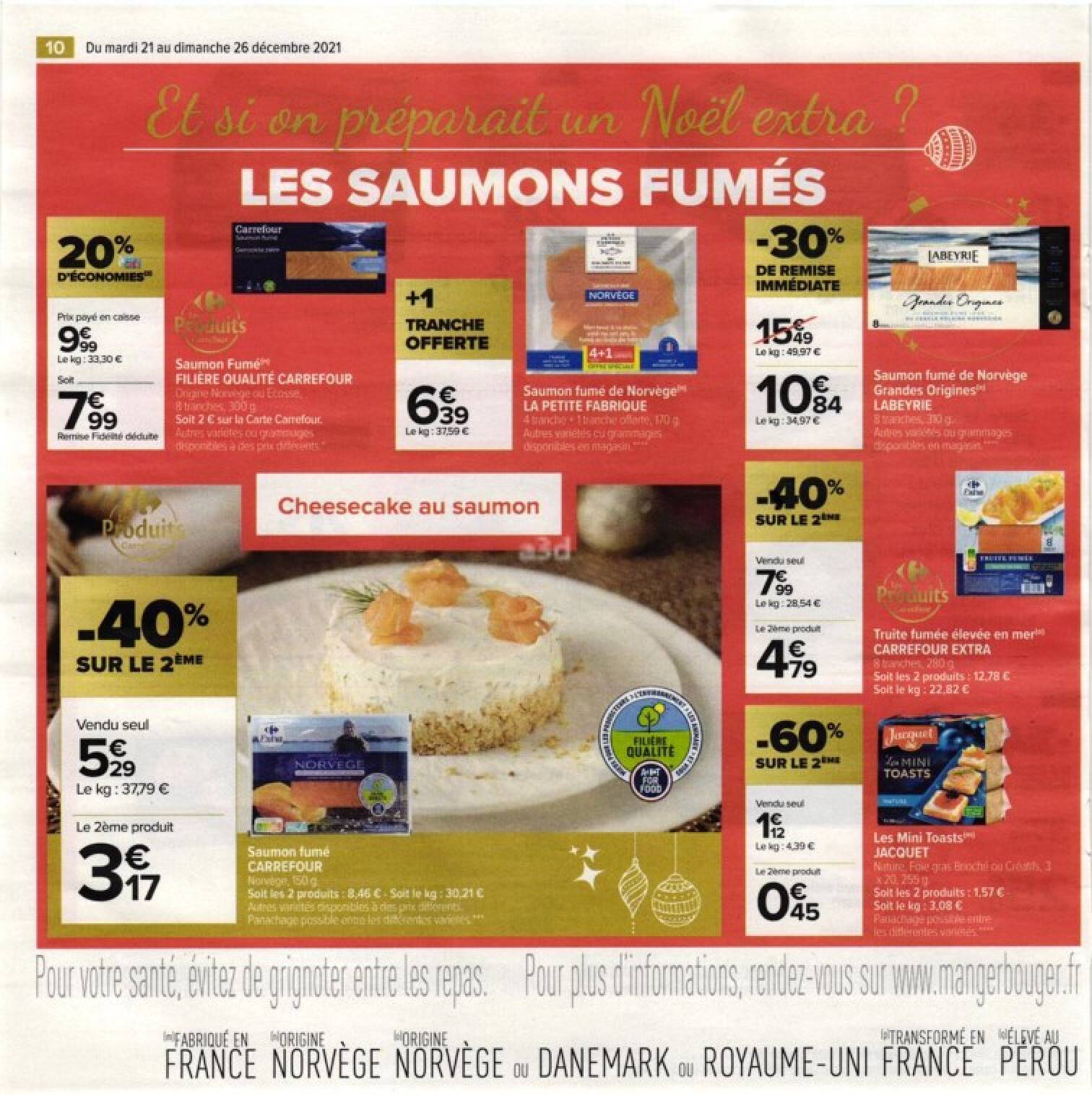 CARREFOUR MARKET - Un noel extra a prix ordinaire