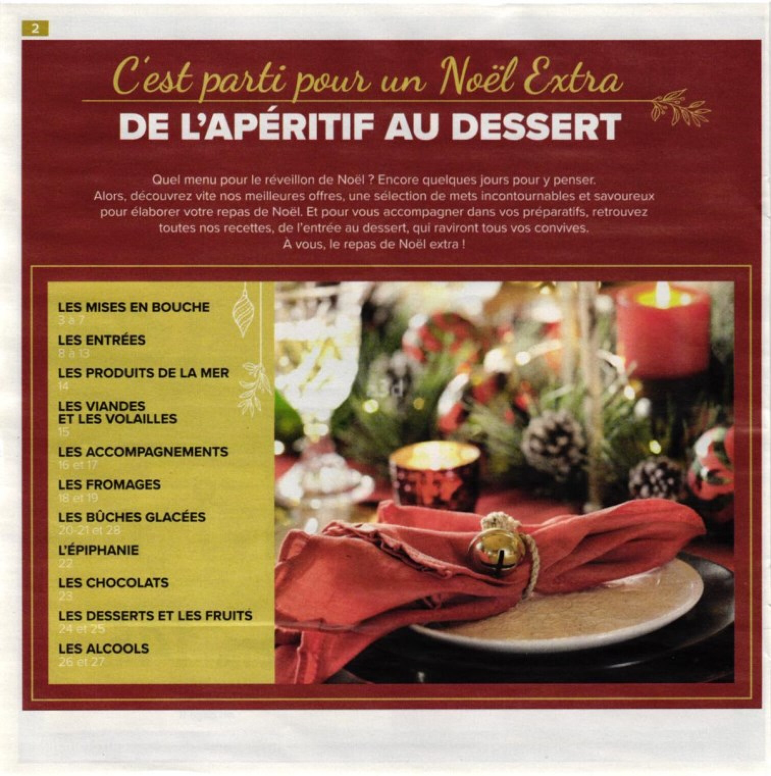 CARREFOUR MARKET - Un noel extra a prix ordinaire