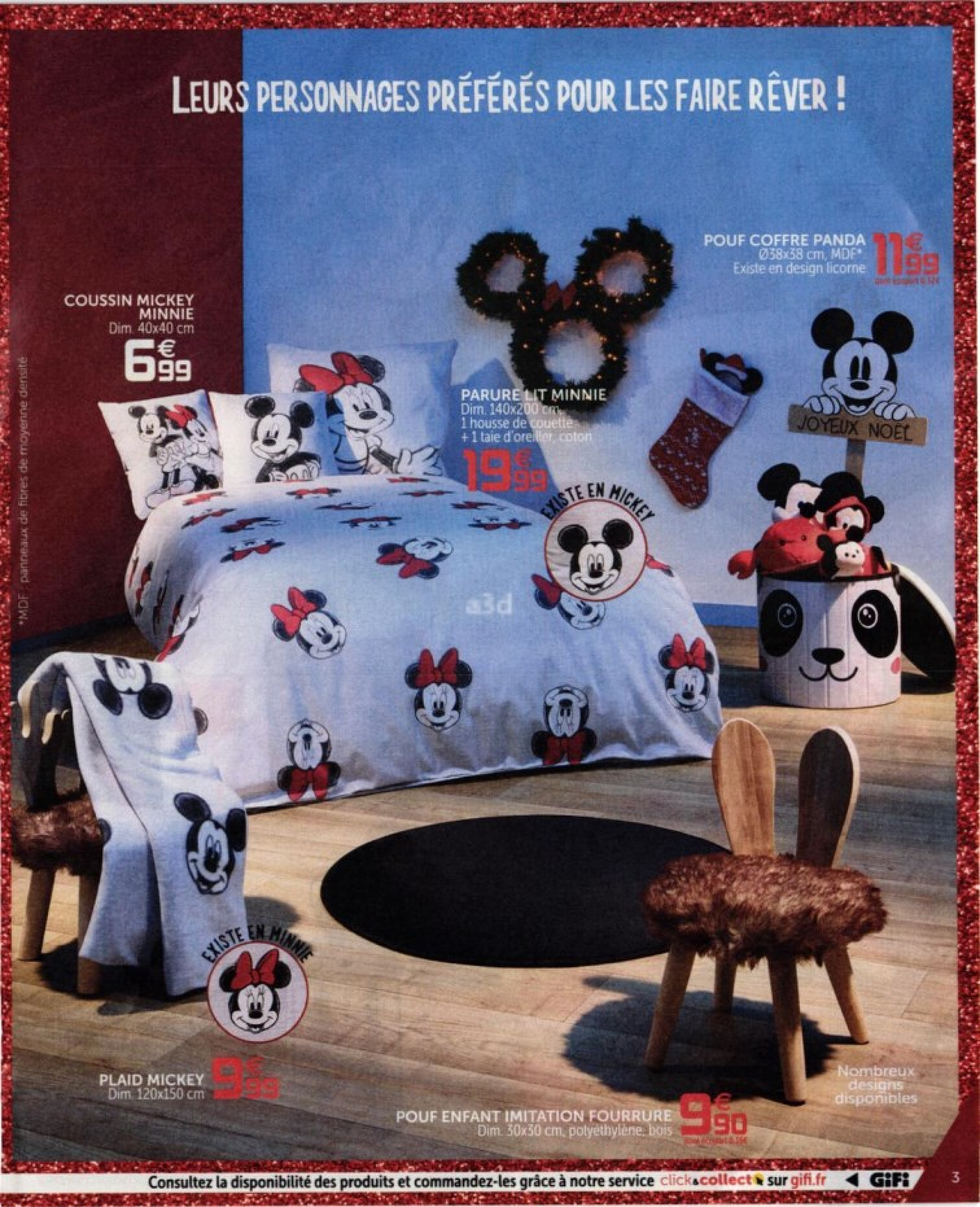 GiFi - ❤ Mickey s'invite dans votre sapin cette année 🎄 Retrouvez les  décorations de Noël Mickey dans vos magasins GiFi !