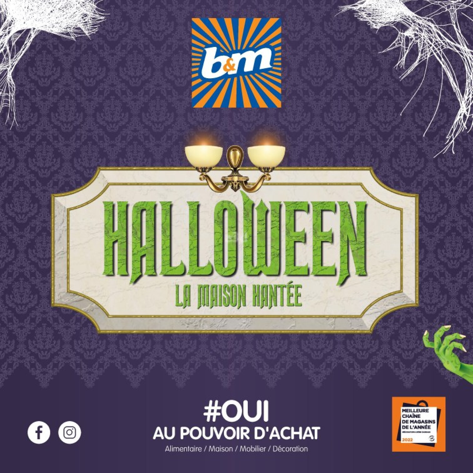 B&M - Halloween La Maison Hantee