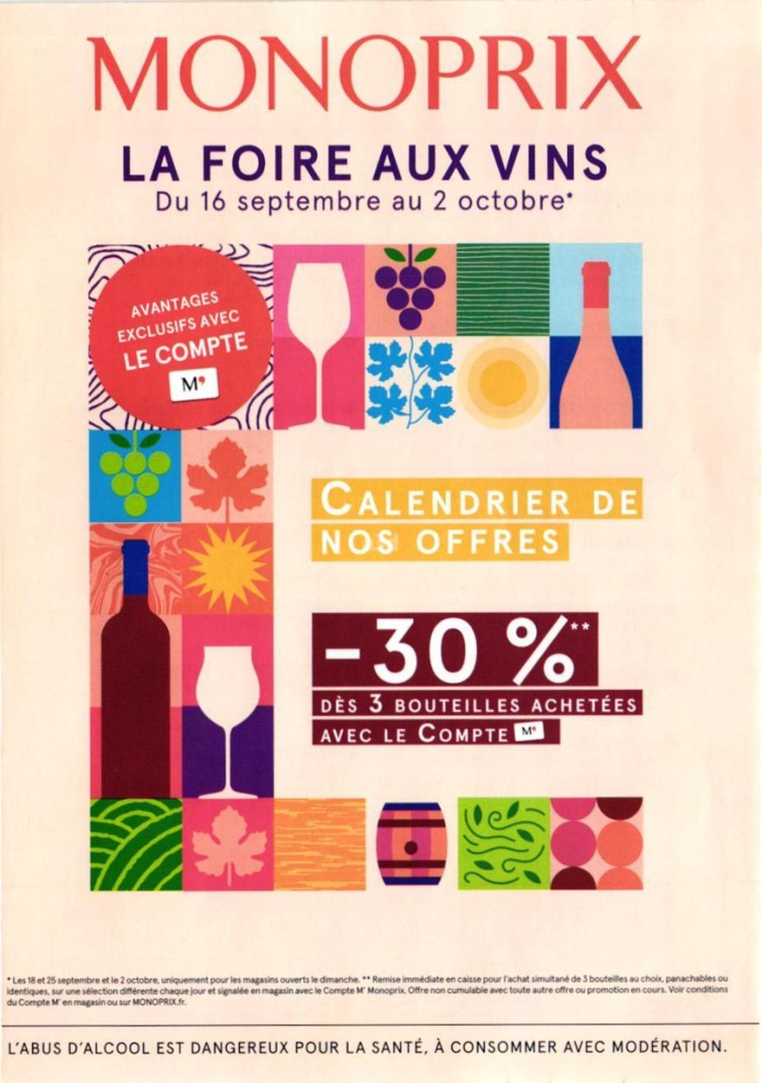 MONOPRIX La foire aux vins