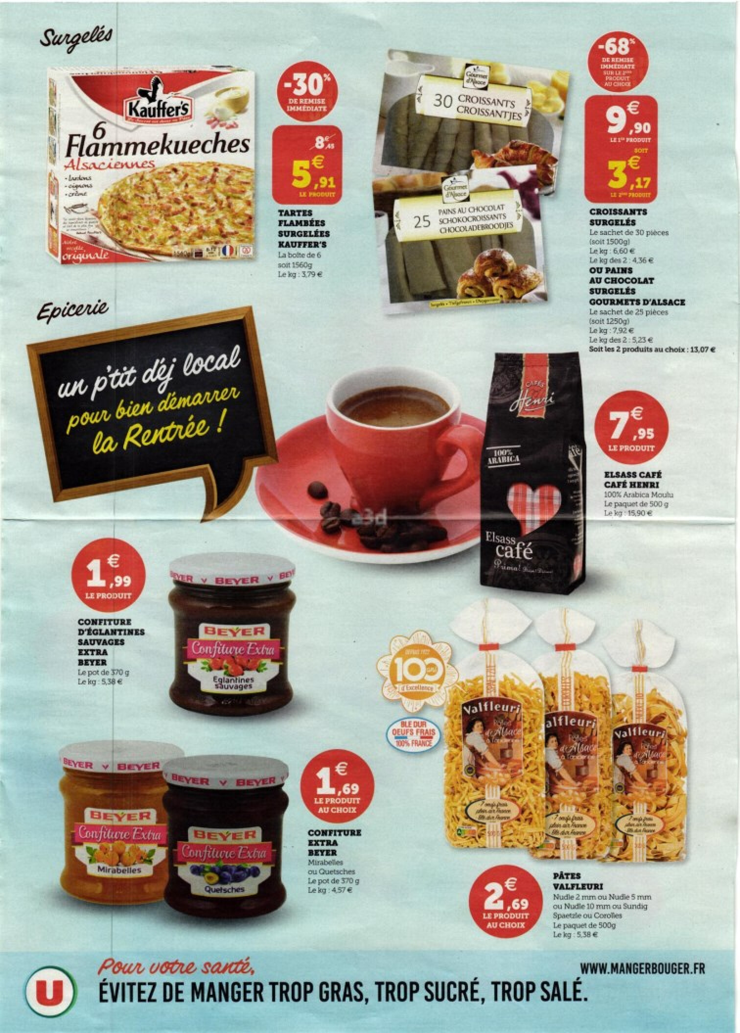 SUPER U La rentree des produits locaux