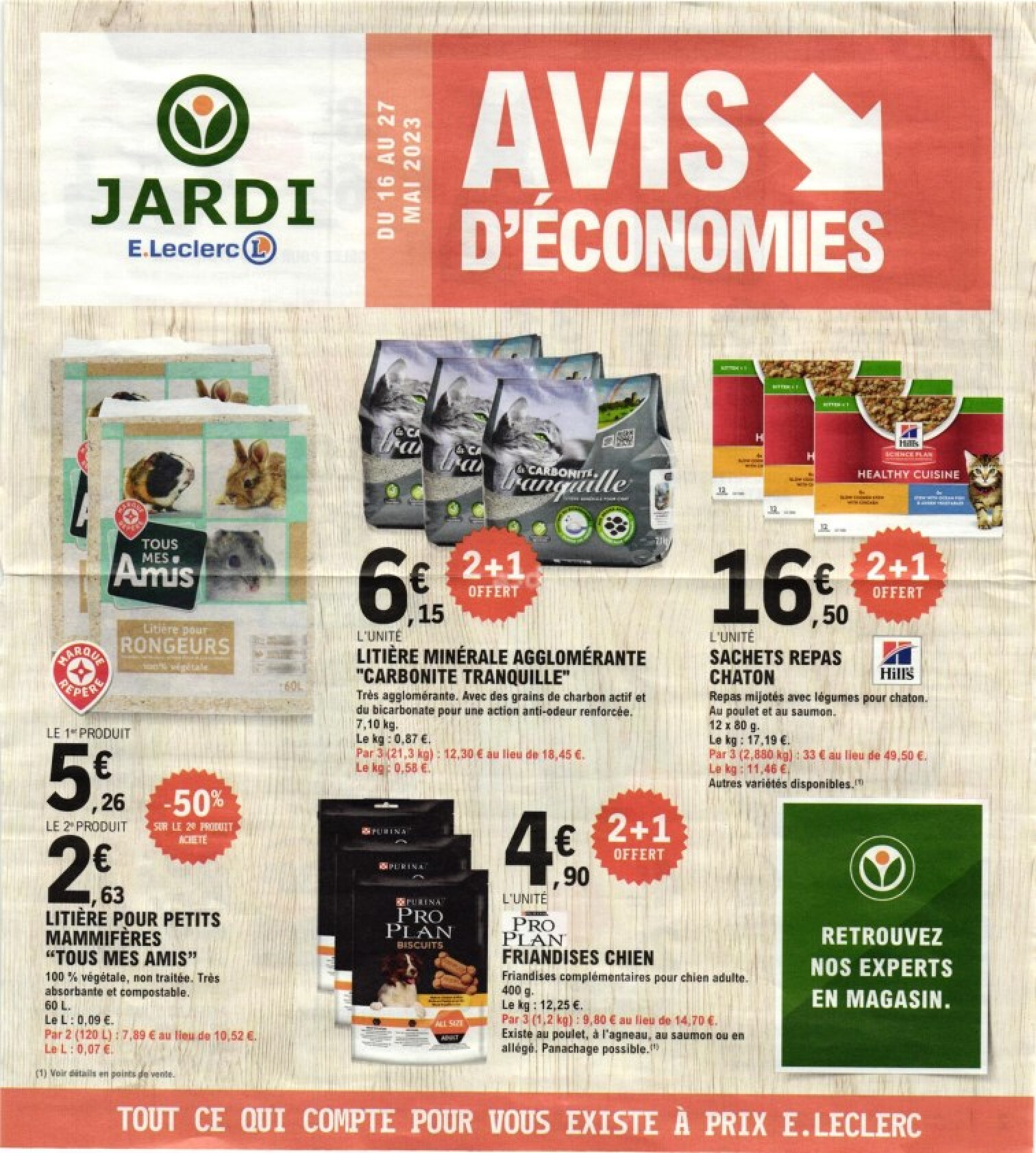 JARDI LECLERC - Avis D'economies