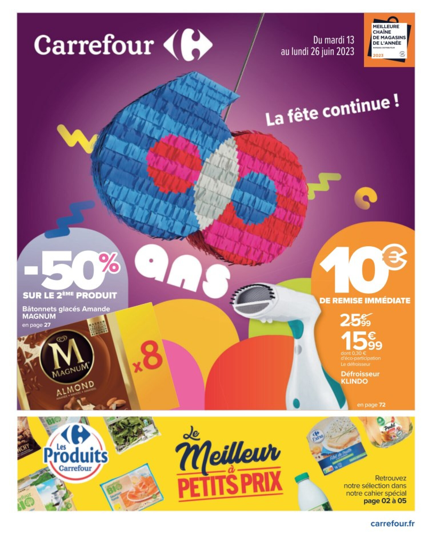 CARREFOUR - 60 Ans La Fete Continue